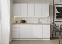 Кухонный гарнитур "Мори" 2.0 белый