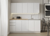 Кухонный гарнитур "Мори" 2.0 белый