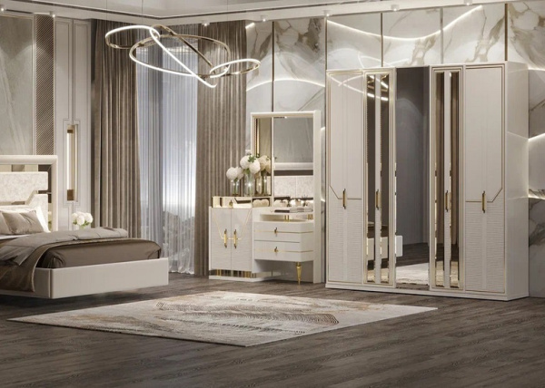 Туалетный стол с зеркалом "Стефани"