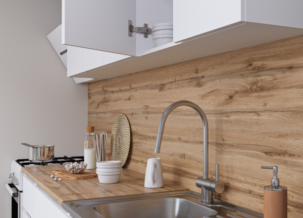 Кухонный гарнитур "Мори" 2.0 белый