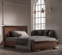 Кровать Кентаки S320-LOZ160х200 (Каштан)