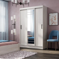 Шкаф-купе "ТЭО" ясень белый 1,3