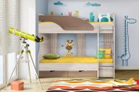 Детская кровать "Бриз-5" шоколад