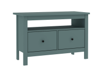Тумба "Сага" 2 ящика темно-бирюзовая