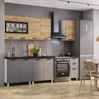 Кухонный гарнитур "Крафт" тип 2" 2 м.