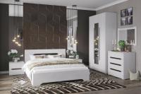 Шкаф распашной трёхстворчатый "Валенсия" анкор