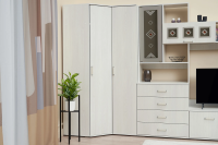 Шкаф угловой "Белла" ясень белый