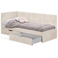 Детская кровать "Лео КР-49" белый мокко