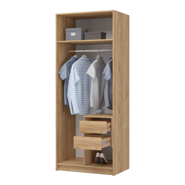 Шкaф двухдверный "Лион" с антресолью 