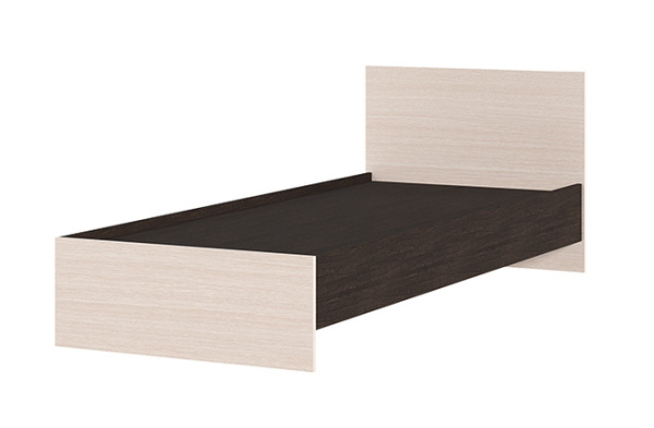 Кровать Басса КР 554  венге - дуб белфорт