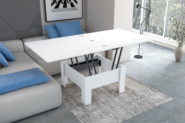 Стол-трансформер Белый
